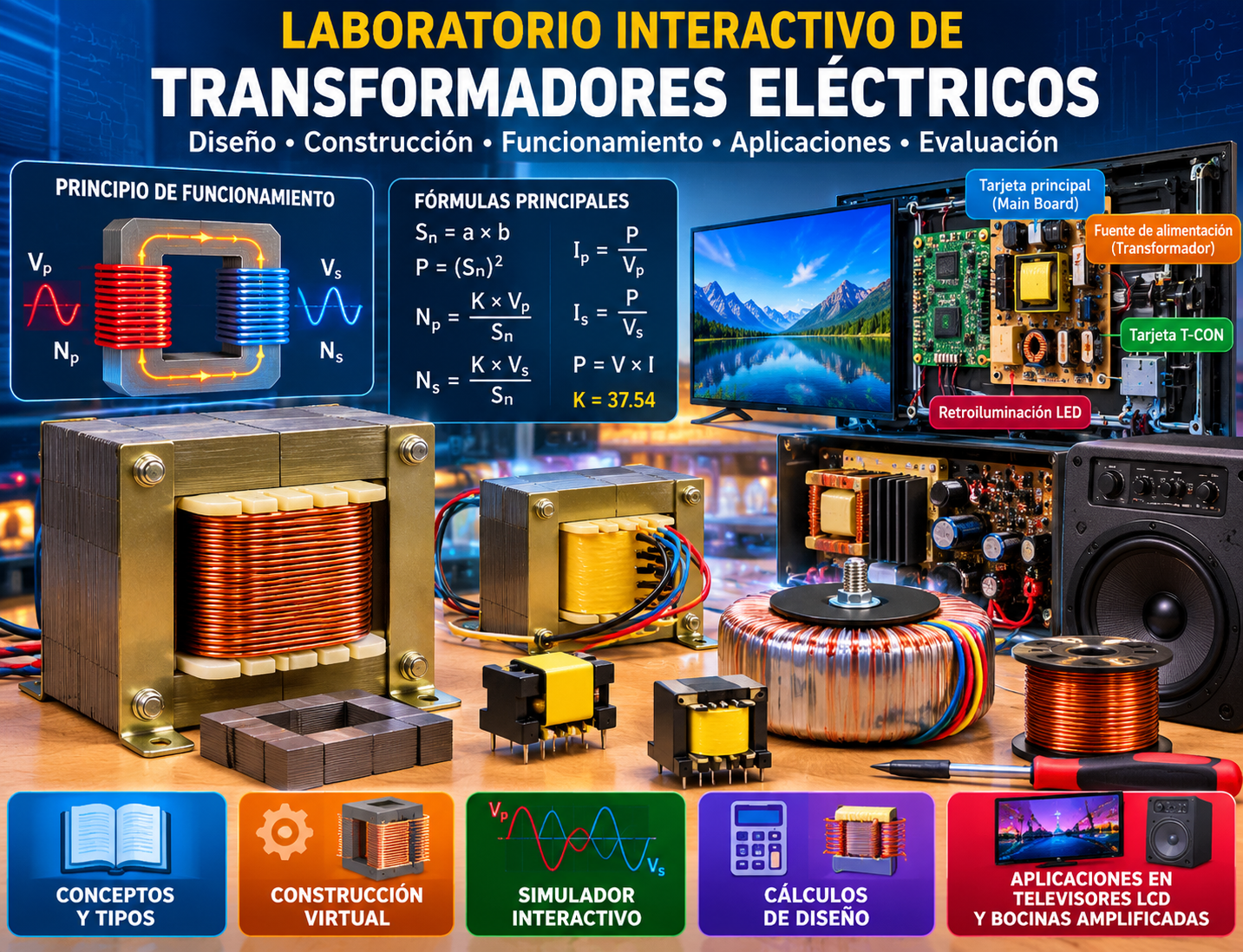 Laboratorio-interactivo-de-transformadores-electricos